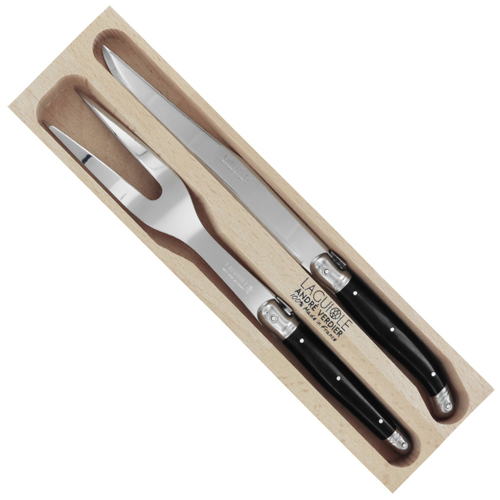 Andre Verdier - 2 Piece Carving Set - Black
