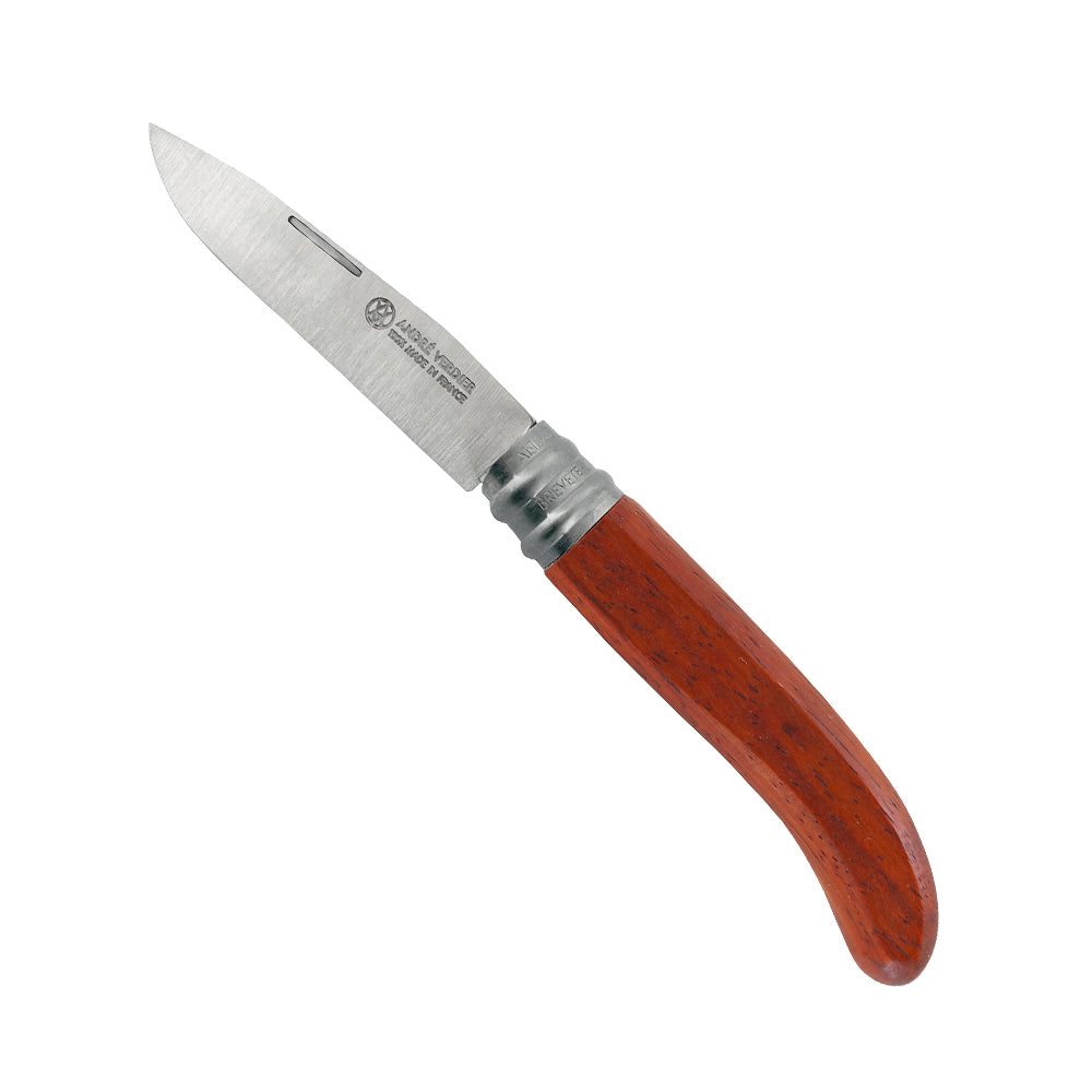 Andre Verdier - Folding Knife - Redwood - 8.5cm