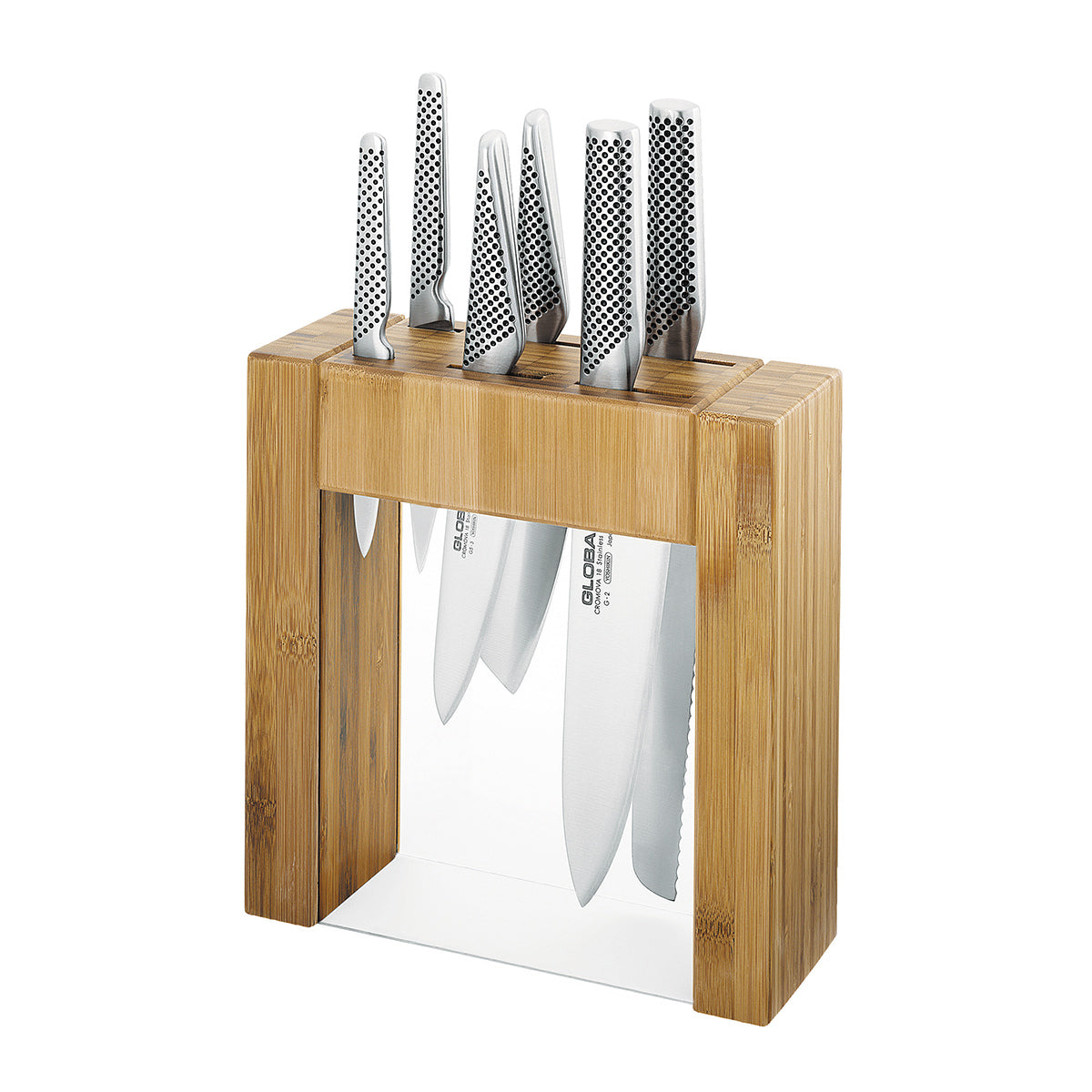 Global Ikasu 7 Piece Knife Block Set
