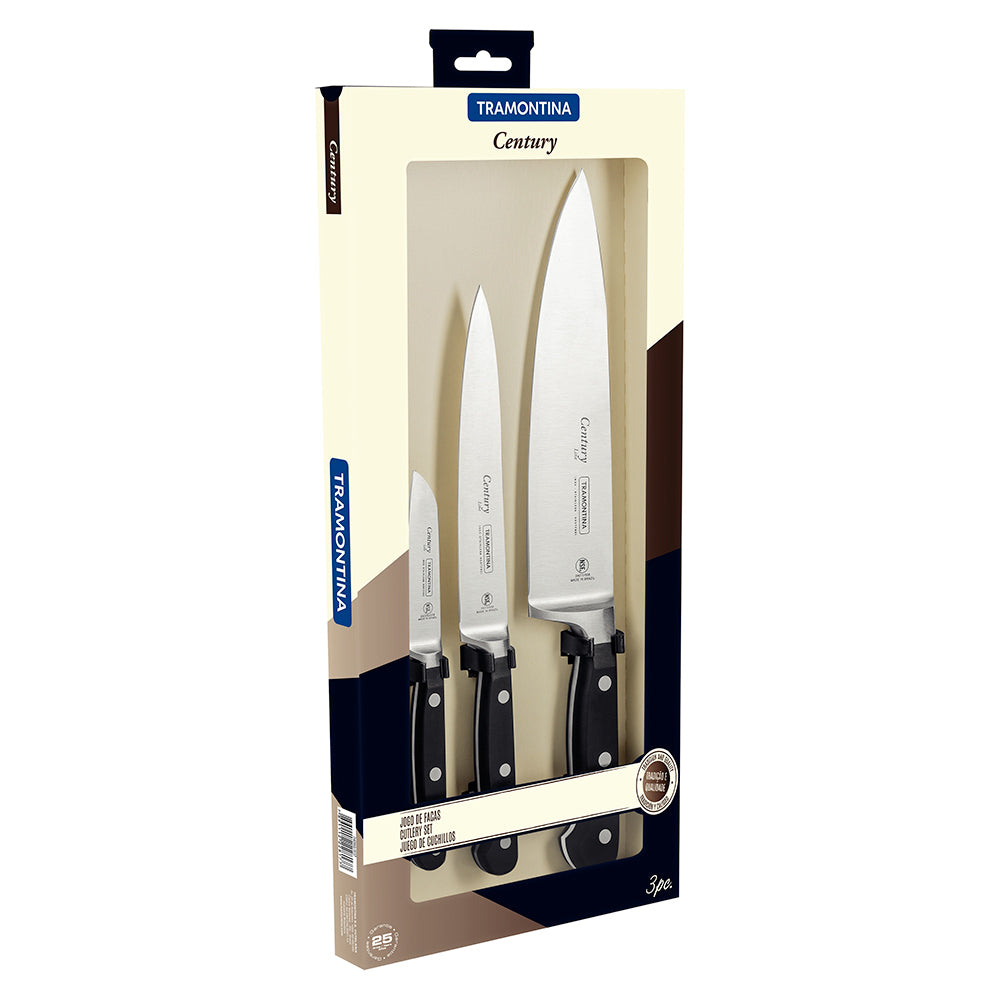 Tramontina - Century Knife 3 Piece Set
