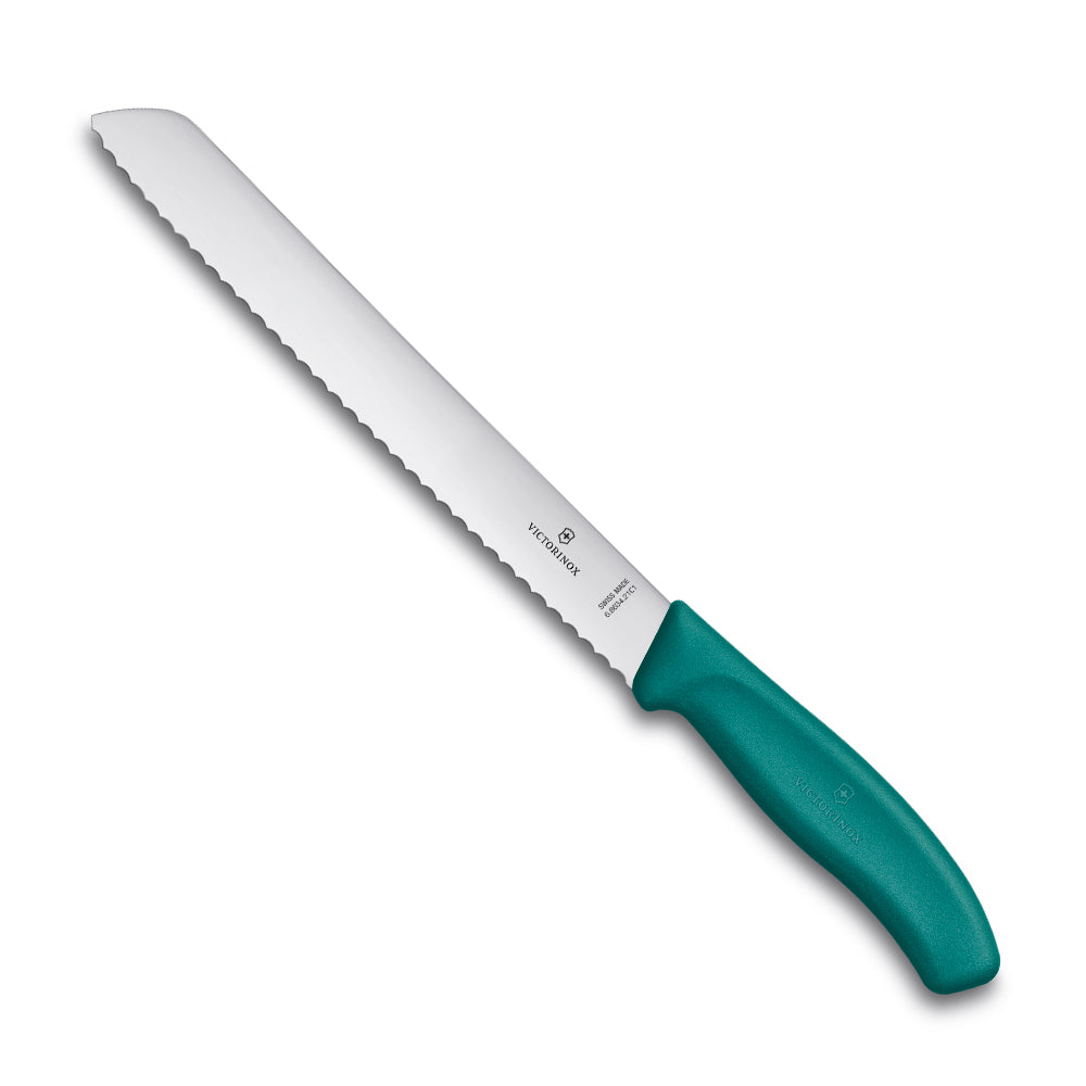 Victorinox Bread Knife - 21cm, Teal Swiss Classic