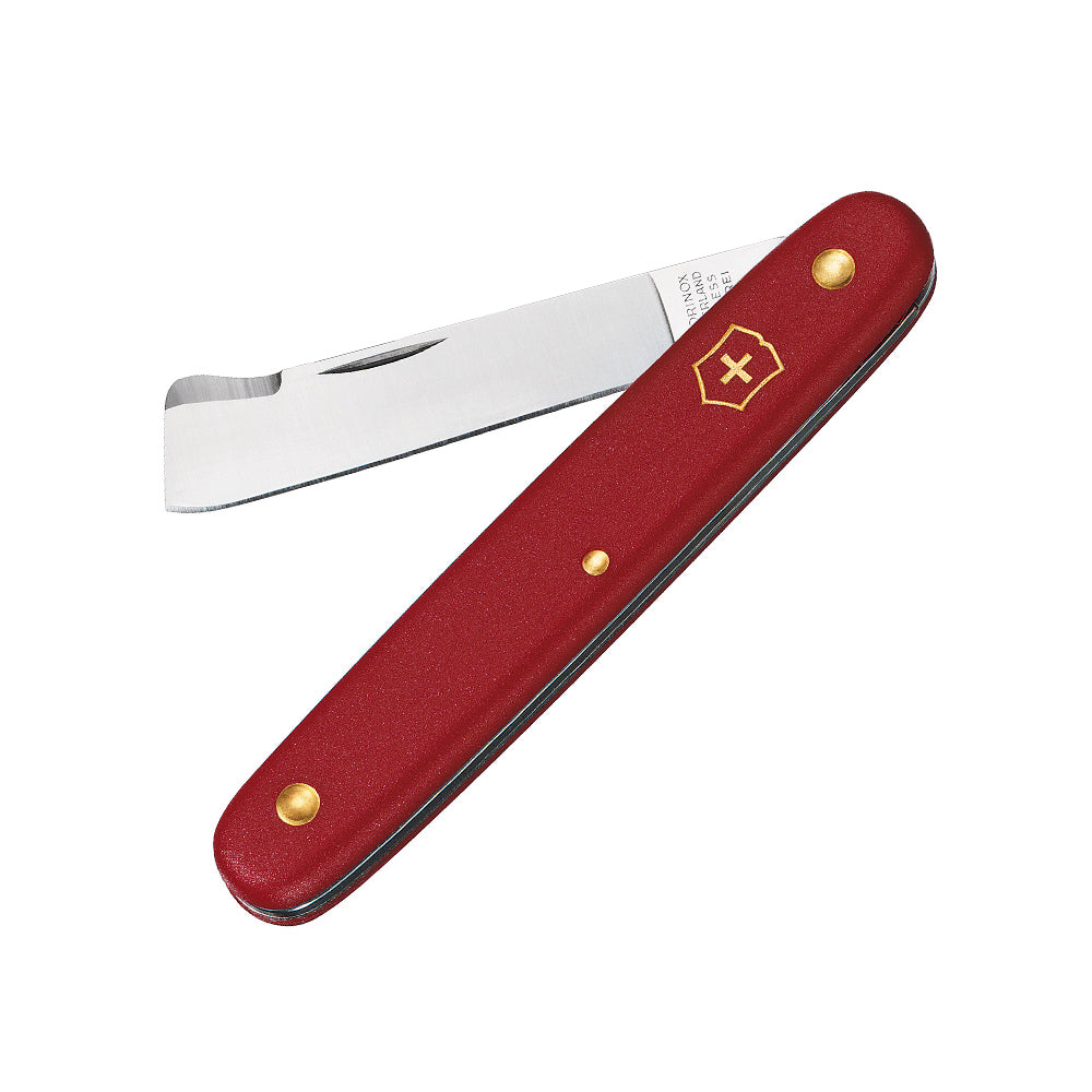 Victorinox Pocket Knife - Budding - Straight Blade Red