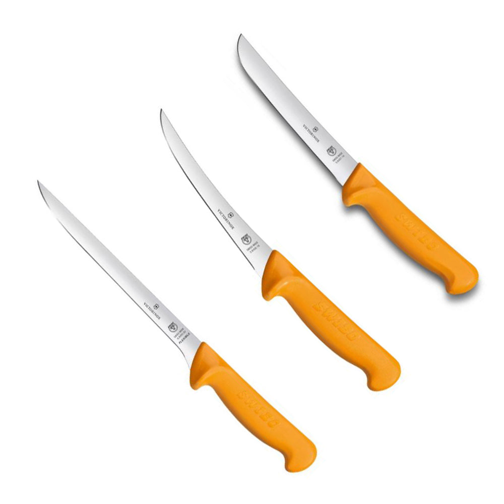 Victoriniox Swibo 3 Piece Filleting Knife Set