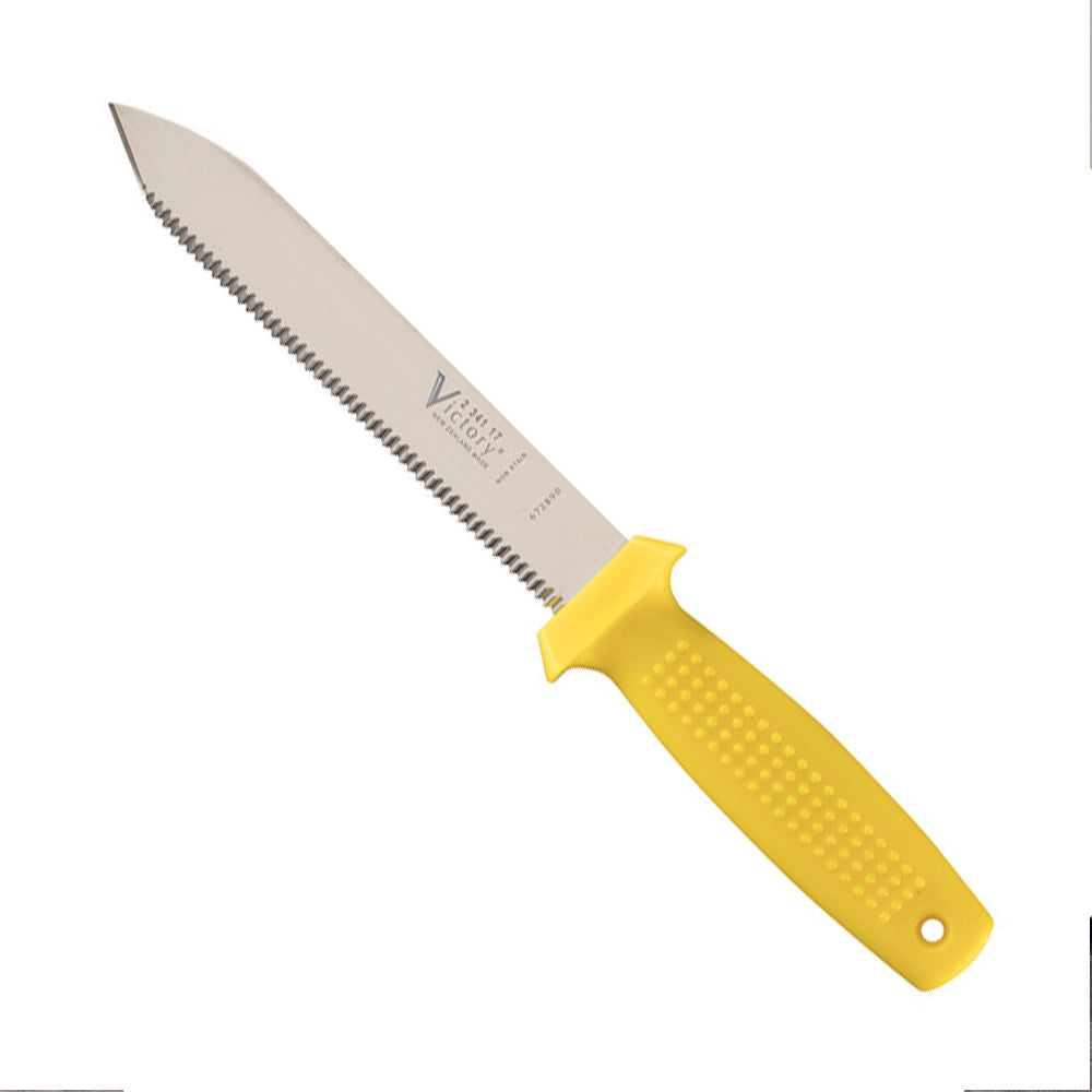 Victory 17cm Pointed Dive Knife - Hole in Handle