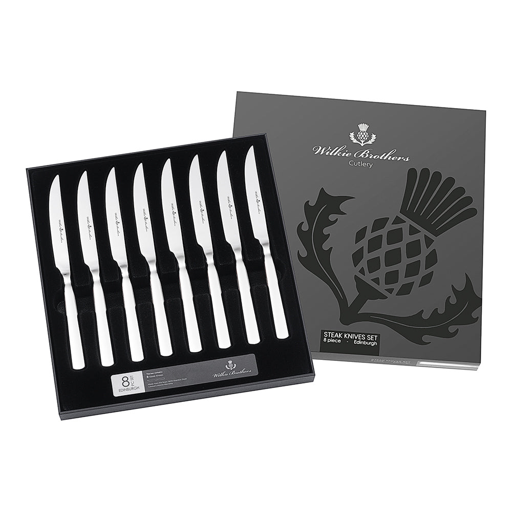 Wilkie Brothers Edinburgh 8 Piece Steak Knife Set