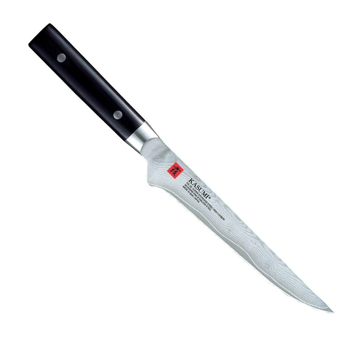 Kasumi Damascus Boning Knife, 16cm - Knife Store