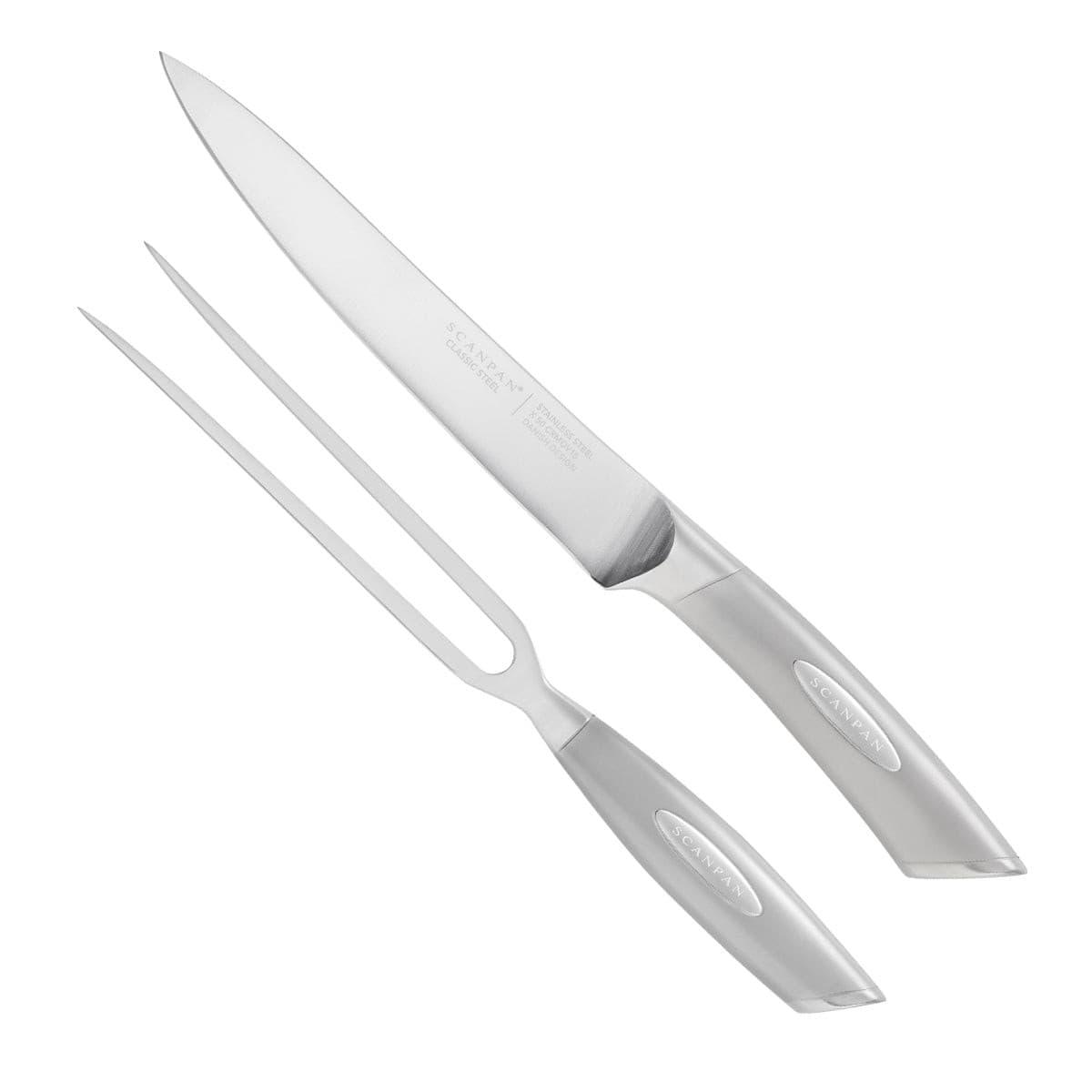 Scanpan Classic Steel 2 Piece Carving Set - Knife Store