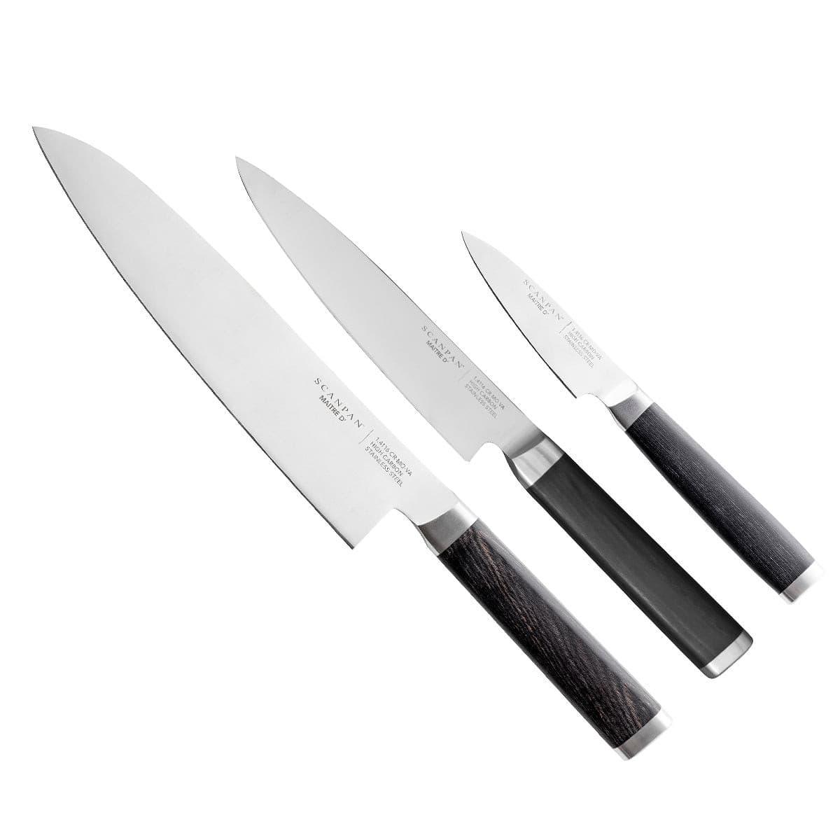 3Pcs Hand-Forged Slaughter Boning knife Set Butcher Knife for Meat