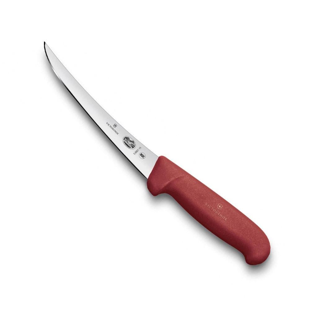 Victorinox Fibrox Boning Knife - 12cm - Curved, Narrow Blade - Knife Store