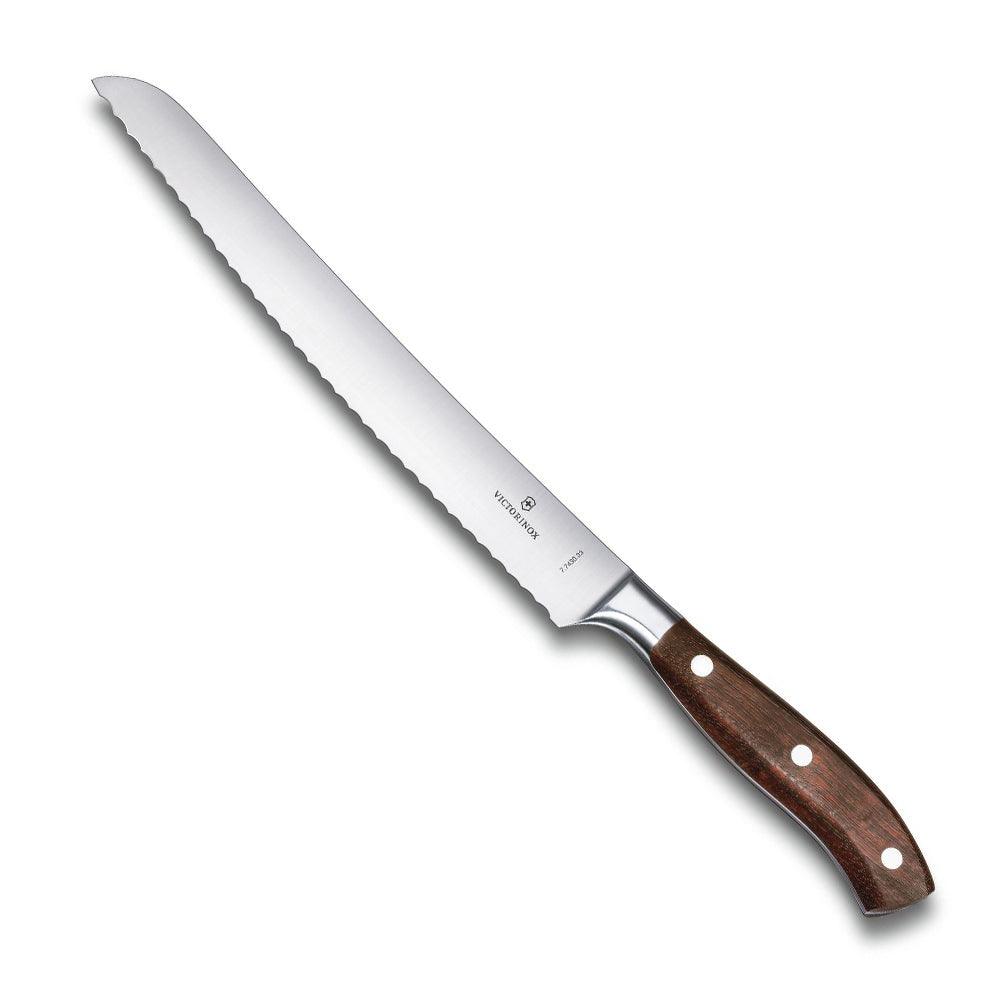 Victorinox Grand Maitre Bread Knife - Forged Wood Handle - Knife Store