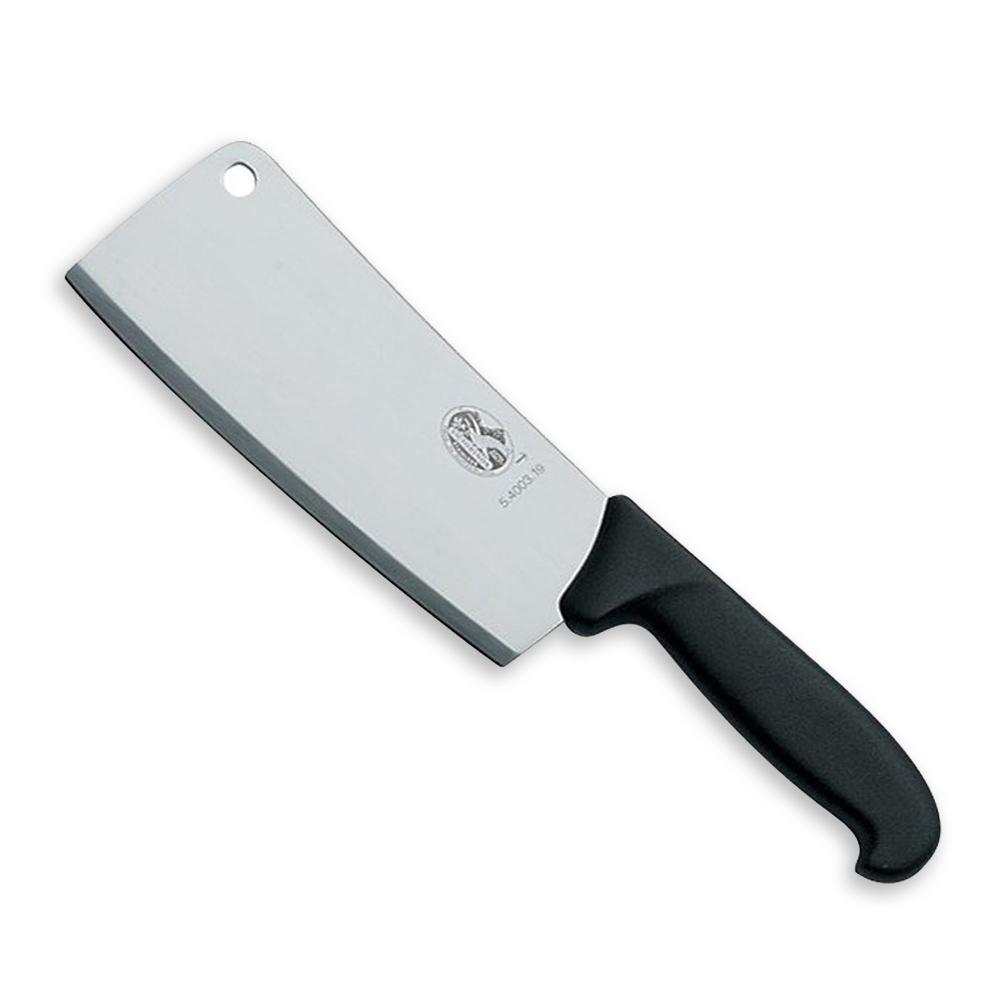 Victorinox Kitchen Cleaver - 19cm, Black Handle - Knife Store