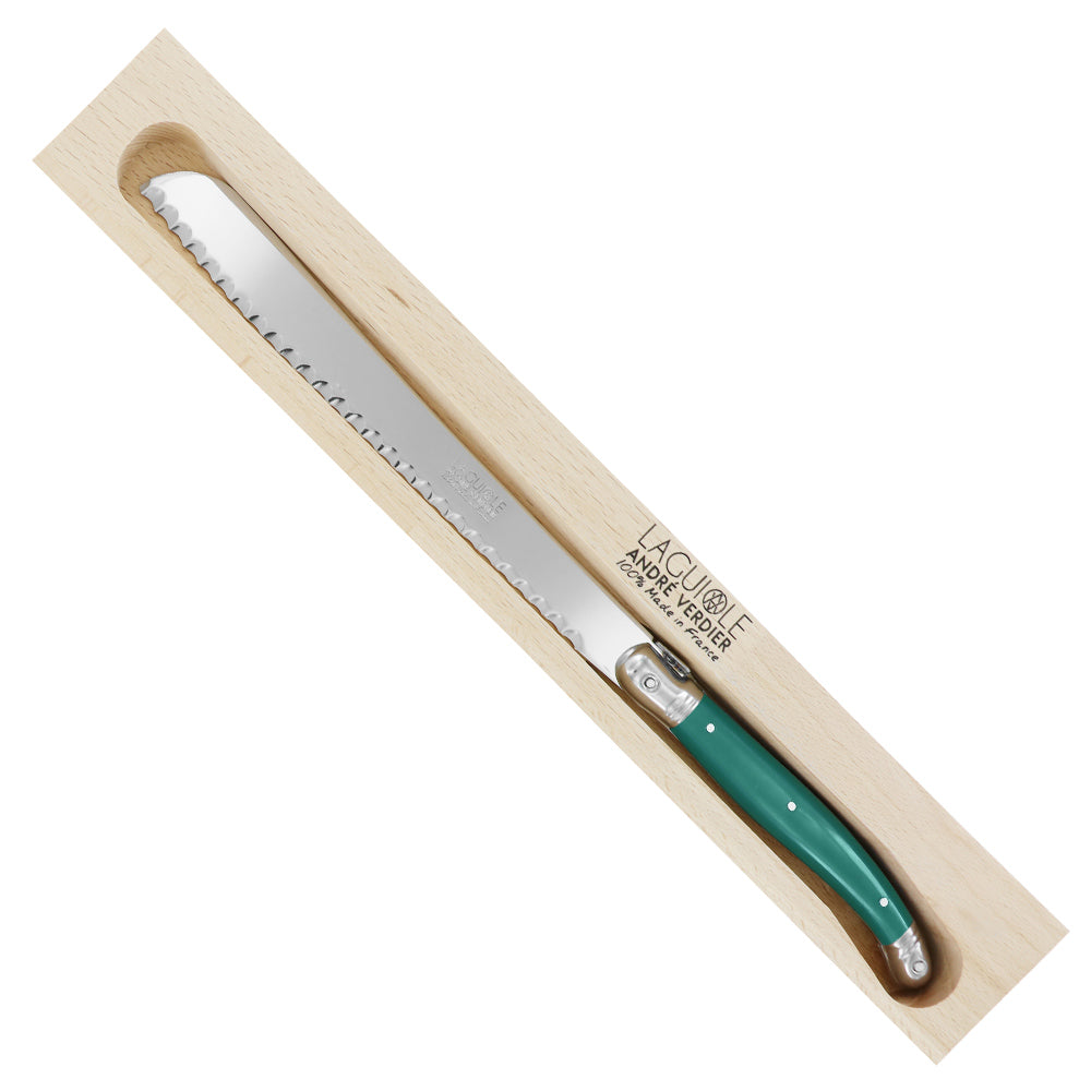 Andre Verdier - Bread Knife - Green Colour