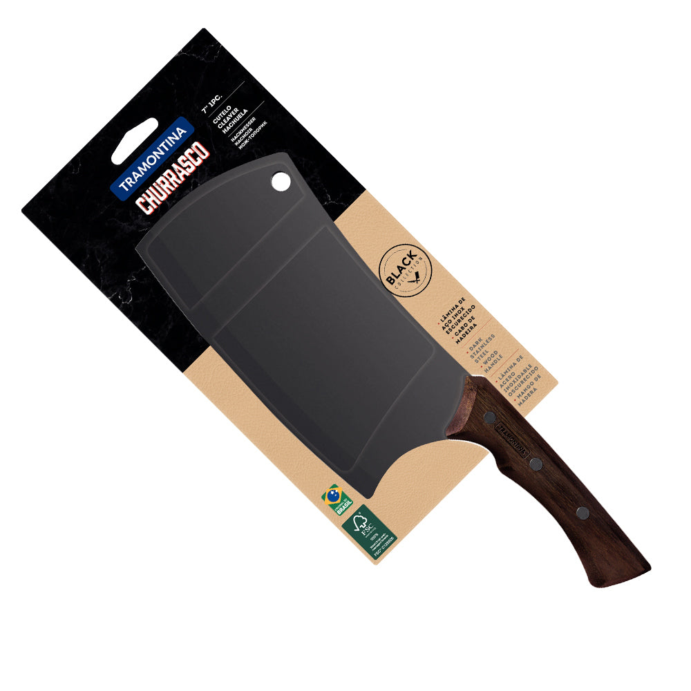 Churrasco Black Collection Meat Cleaver - 18cm
