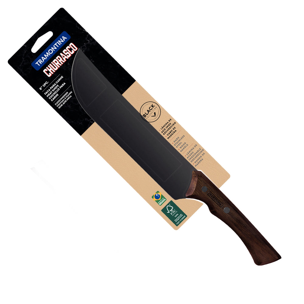 Churrasco Black Collection Meat Knife - 19cm blade