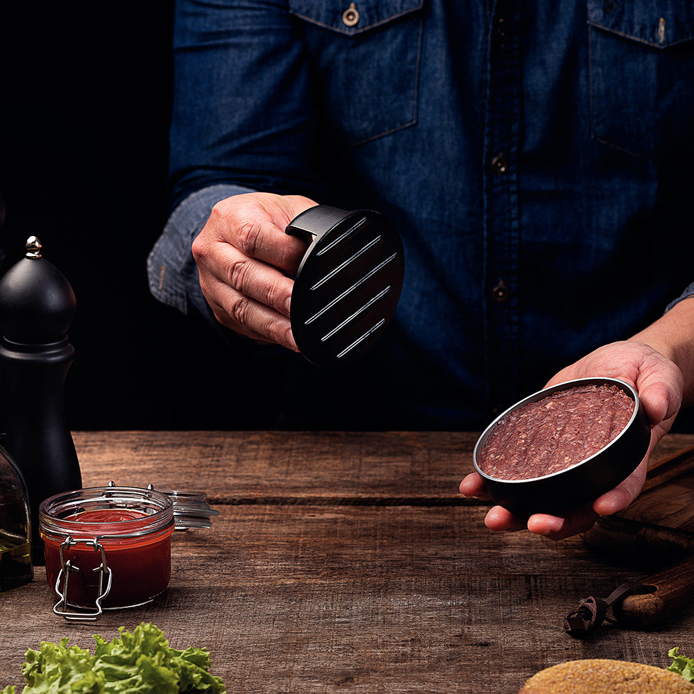 Churrasco Black Barbecue Hamburger Press