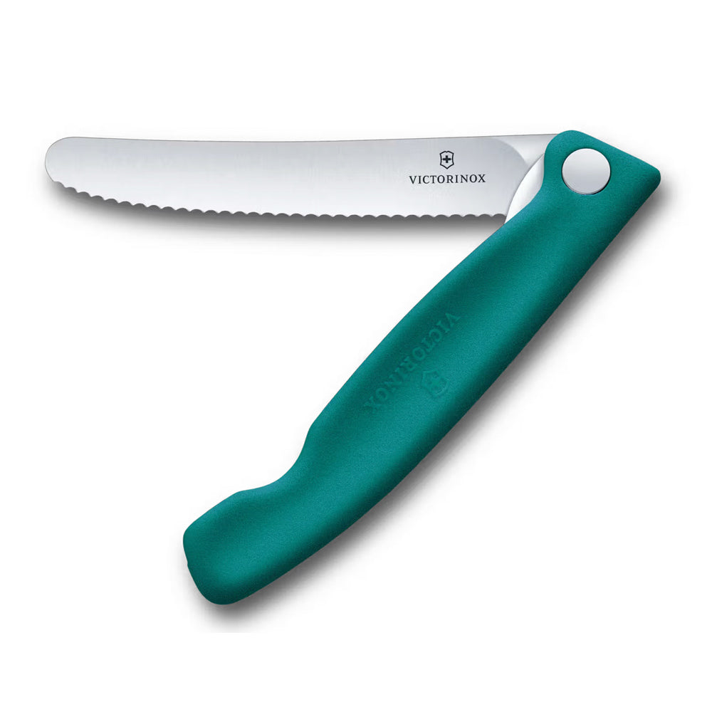 Victorinox Folding Paring Knife - Green - 11cm