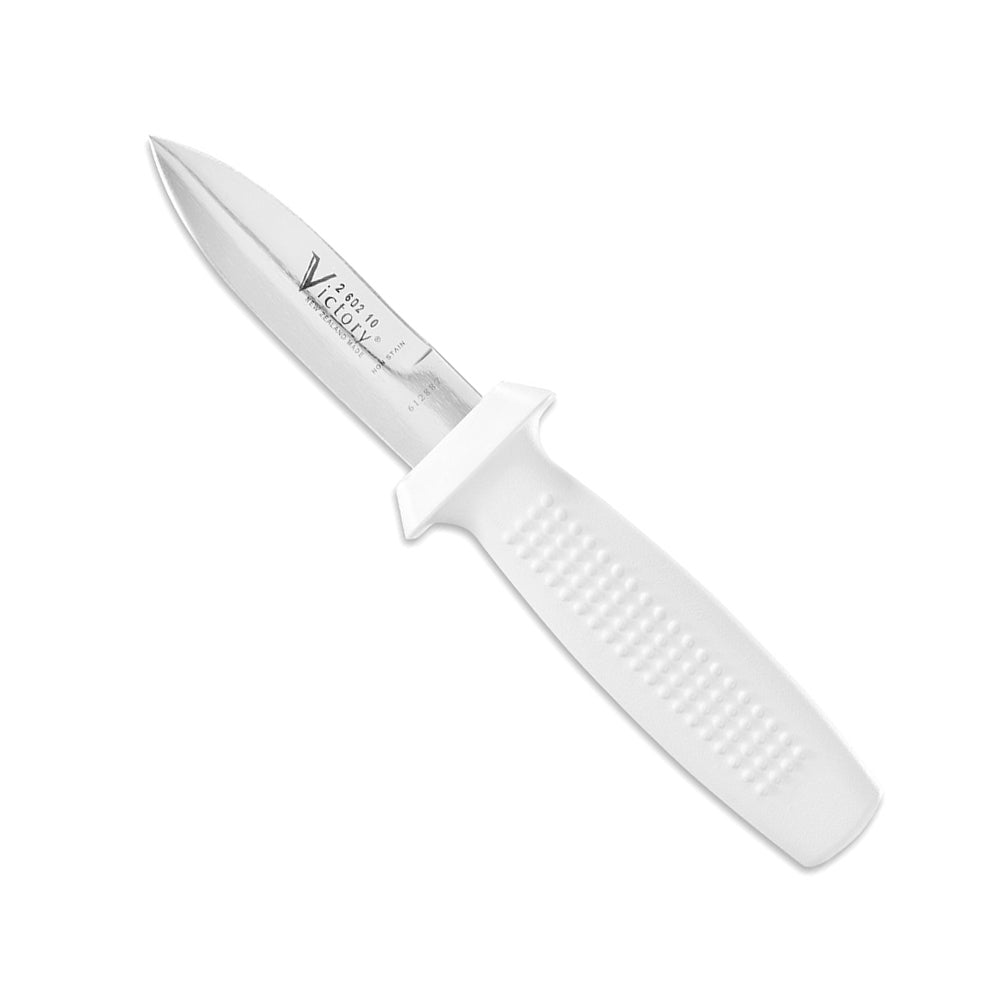 Double Edge Oyster Knife with Plastic Handle - Victory - 10cm