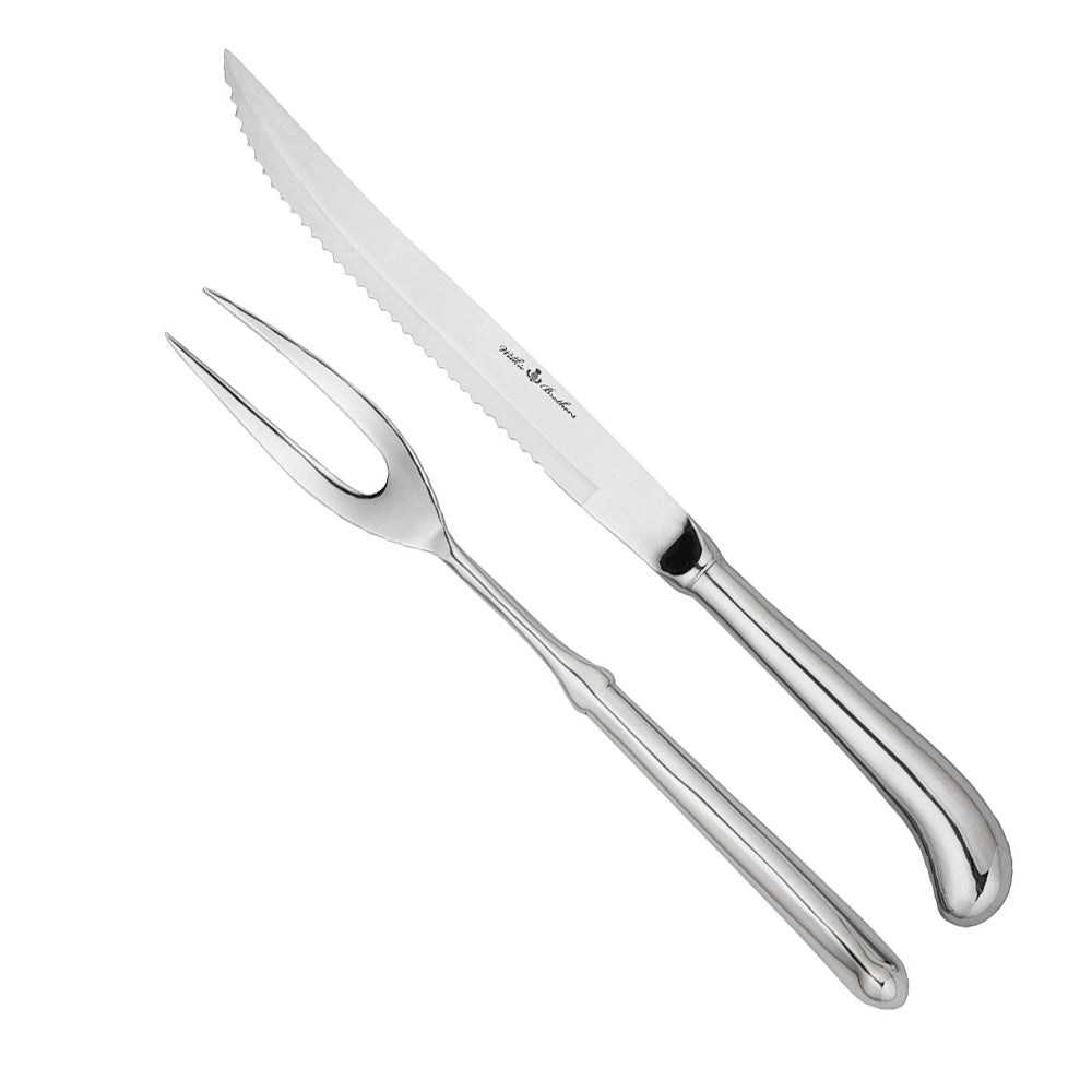 Wilkie Brothers Stirling 2 Piece Carving Set