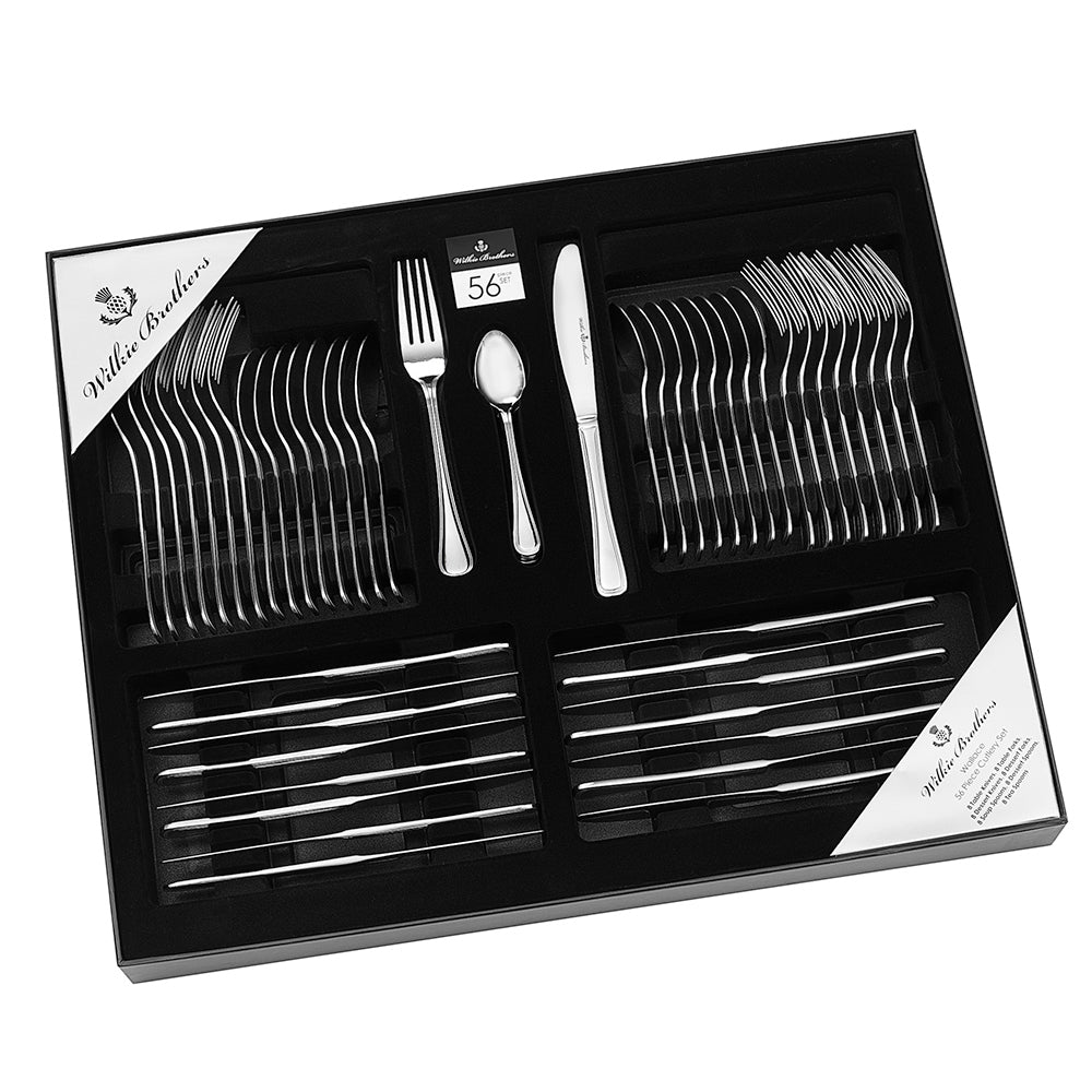 Wilkie Brothers Wallace 56 Piece Cutlery Set