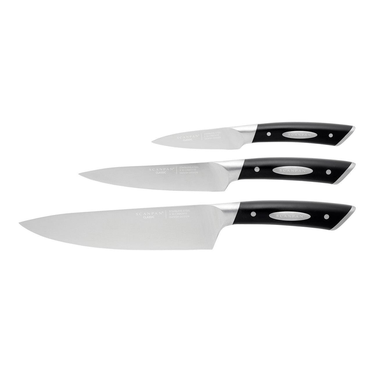 Scanpan Classic 4 Piece Knife Block Set - Knife Store
