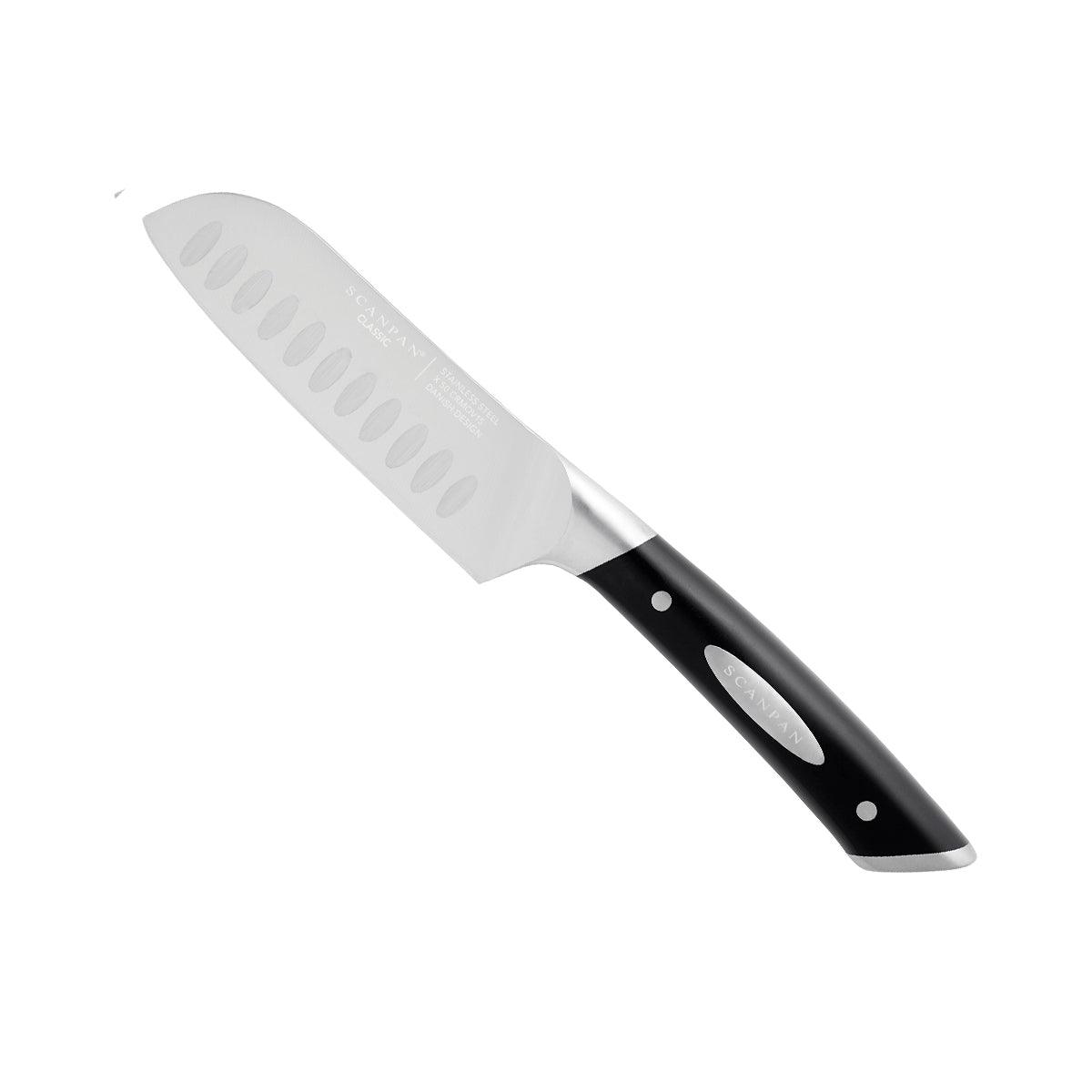 Scanpan Classic Santoku Knife with Granton Edge 12.5cm - Knife Store
