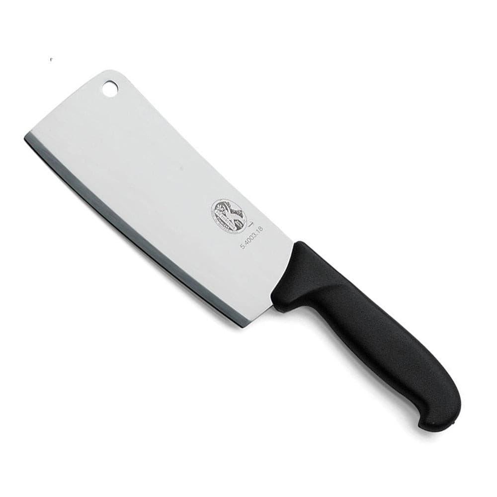 Victorinox Kitchen Cleaver - 18cm, Black Handle - Knife Store