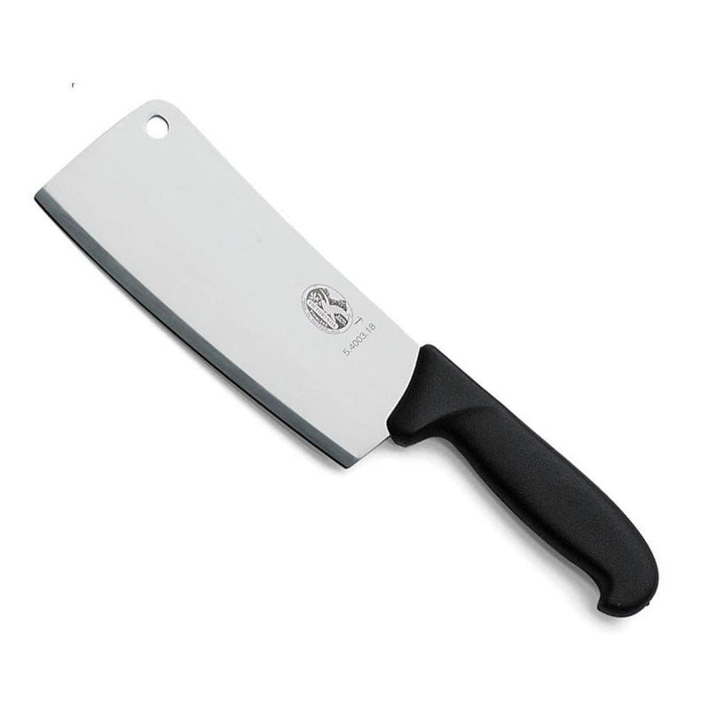 Victorinox Kitchen Cleaver 18cm, Black Handle