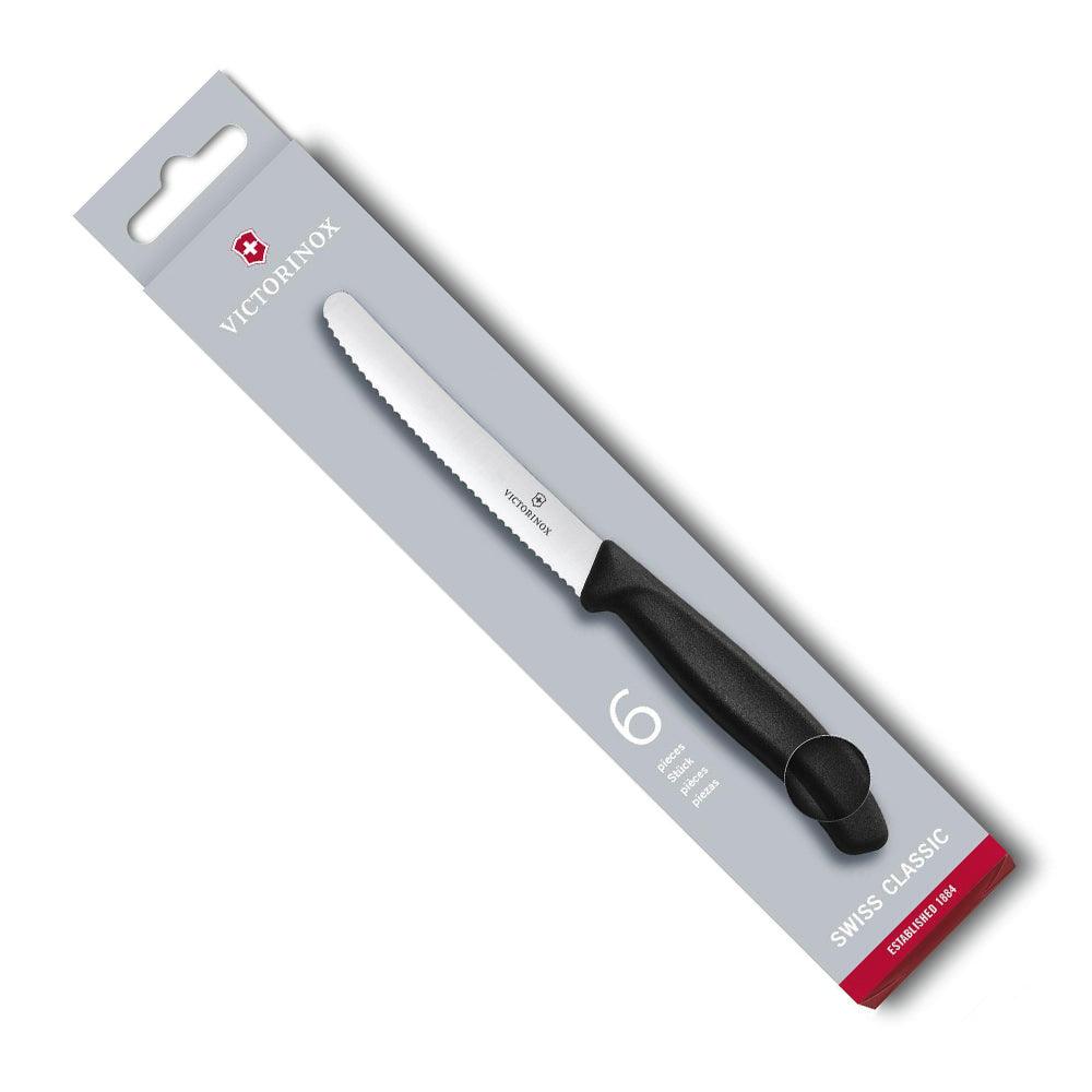Victorinox Swiss Classic Table Knife Set - 11cm, 6 piece - Knife Store